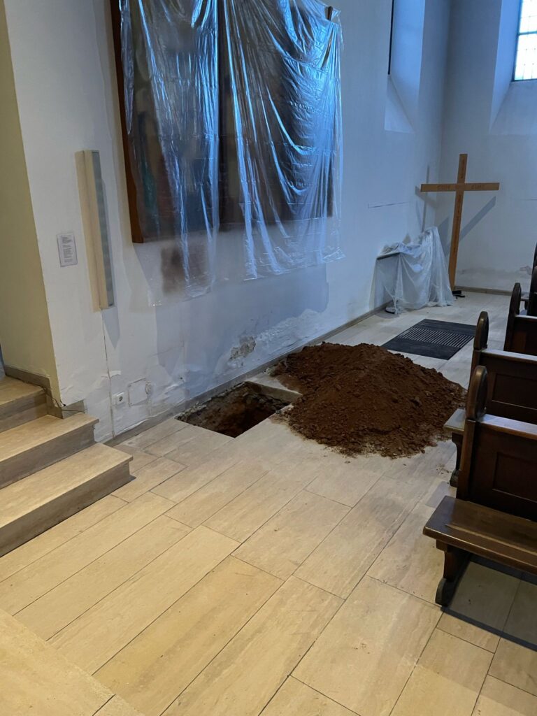 Baufortschritt St. Laurentius