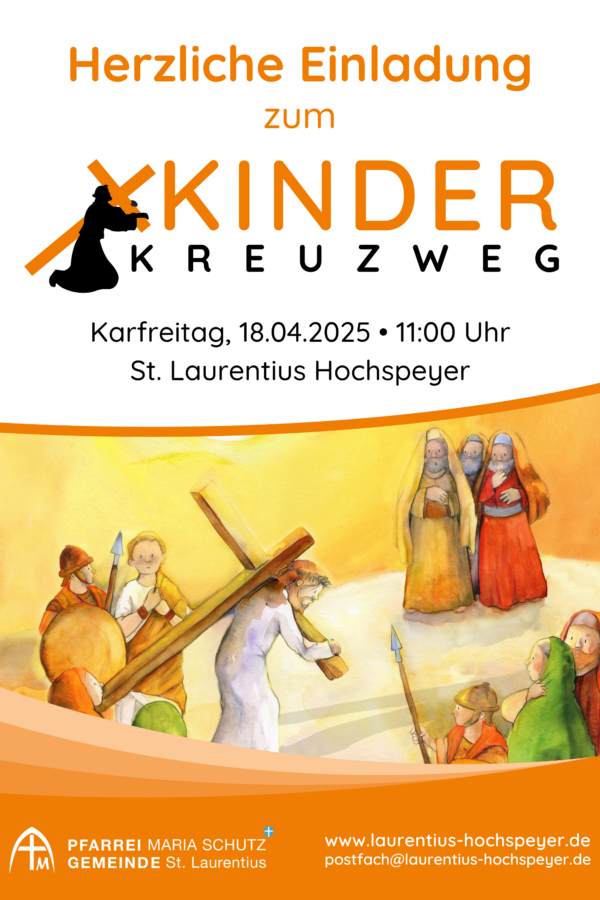 Kinderkreuzweg in St. Laurentius Hochspeyer