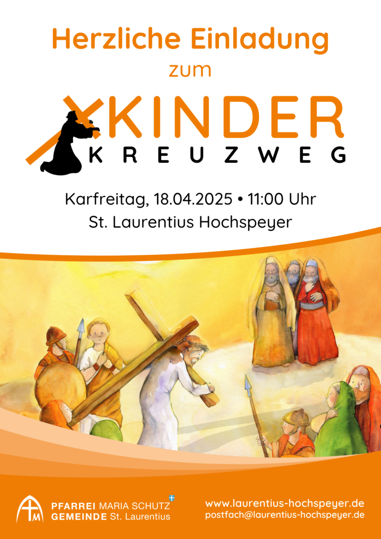 Kinderkreuzweg in St. Laurentius Hochspeyer