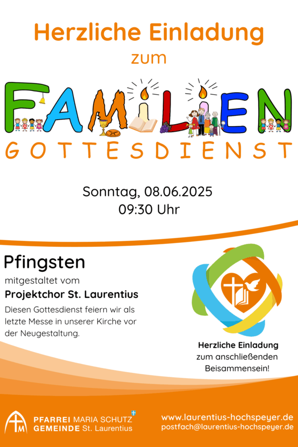 Familiengottesdienst zu Pfingsten