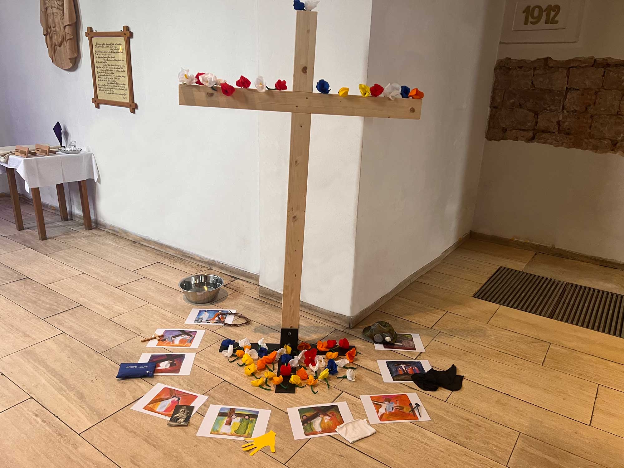 Kinderkreuzweg Laurentius Hochspeyer