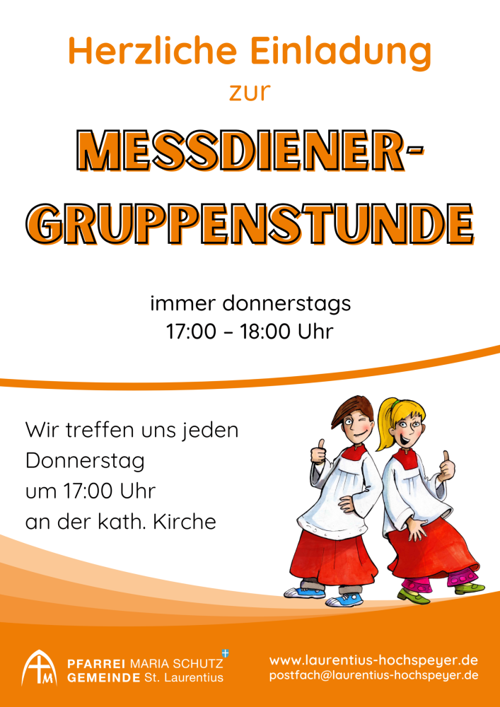 Plakat Gruppenstunde